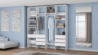 Стеллаж для одежды Мирта 67 BMS - новинка