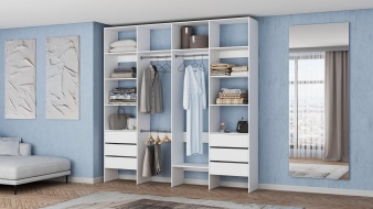 Стеллаж для одежды Мирта 65 BMS - новинка