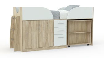 Детская кровать-чердак Дет41 BMS для девочек