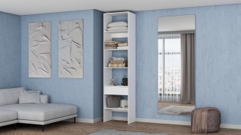 Стеллаж для одежды Мирта 34 BMS - новинка