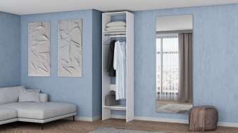 Стеллаж для одежды Мирта 28 BMS - новинка