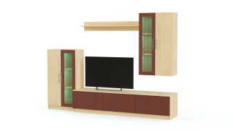 Стенка в гостиную Блеск 34.1-3D BMS в рассрочку