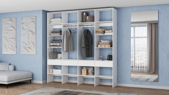 Стеллаж для одежды Мирта 60 BMS - новинка