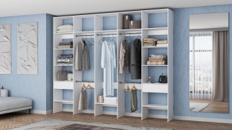 Стеллаж для одежды Мирта 70 BMS - новинка