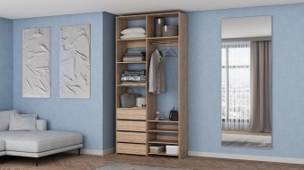 Стеллаж для одежды Мирта 87 BMS в рассрочку