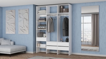 Стеллаж для одежды Мирта 53 BMS - новинка