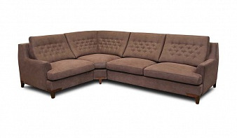 Угловой диван Детройт-2 BMS коричневый