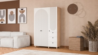 Шкаф распашной Вивьен 7 BMS