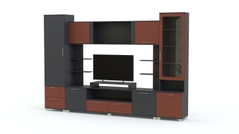 Стенка Равелло 2 глянец BMS