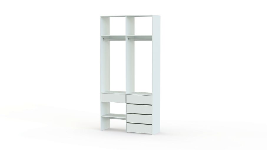 Стеллаж для одежды Мирта 46 BMS - Фото