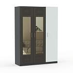 Шкаф с зеркалом Анастасия 3 BMS - Фото 4