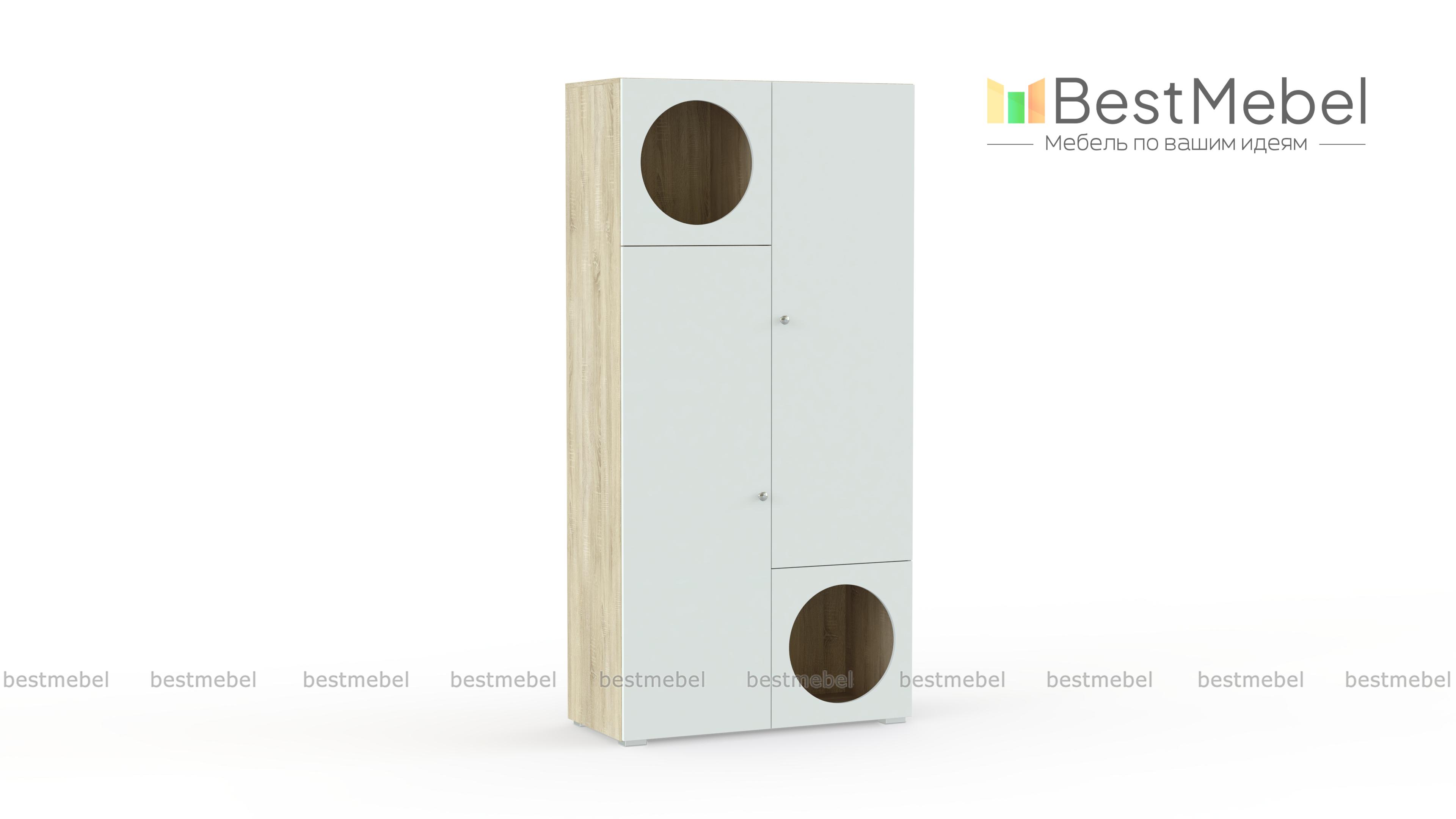 Шкаф распашной Авелин 9 BMS - Фото