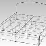 Чертеж Кровать Эстелла BMS