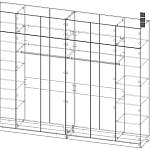 Схема сборки Шкаф распашной Руан 12 BMS