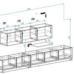 Стенка для гостиной Пример 137 BMS