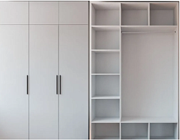 Распашной шкаф Вилета 6   (1060х2500х500)