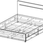Схема сборки Кровать Гинко 16 BMS