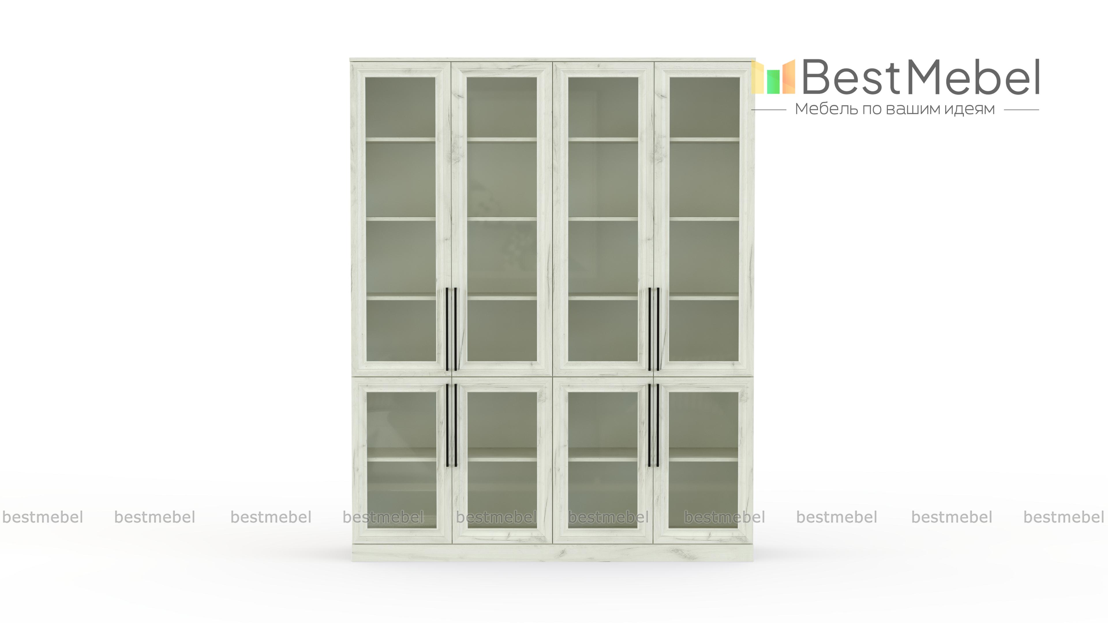 Шкаф книжный Рим 3 BMS - Фото