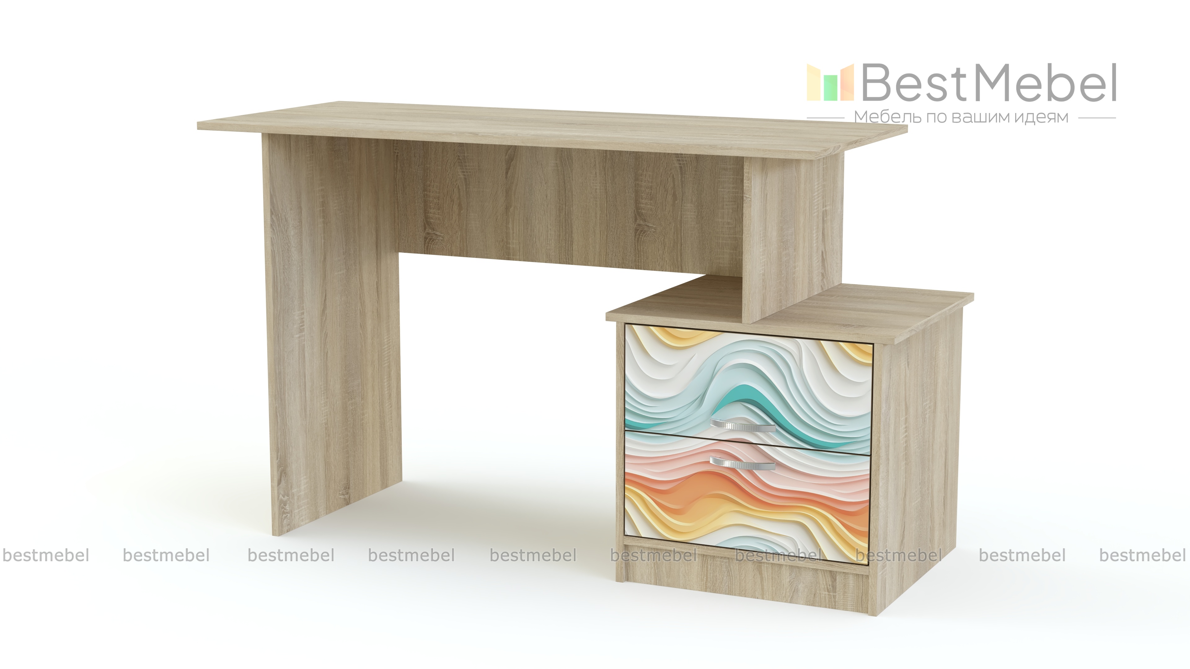 Туалетный стол Кливия 641.60 BMS