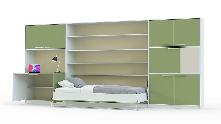 Шкаф-кровать трансформер Летто BMS - Фото