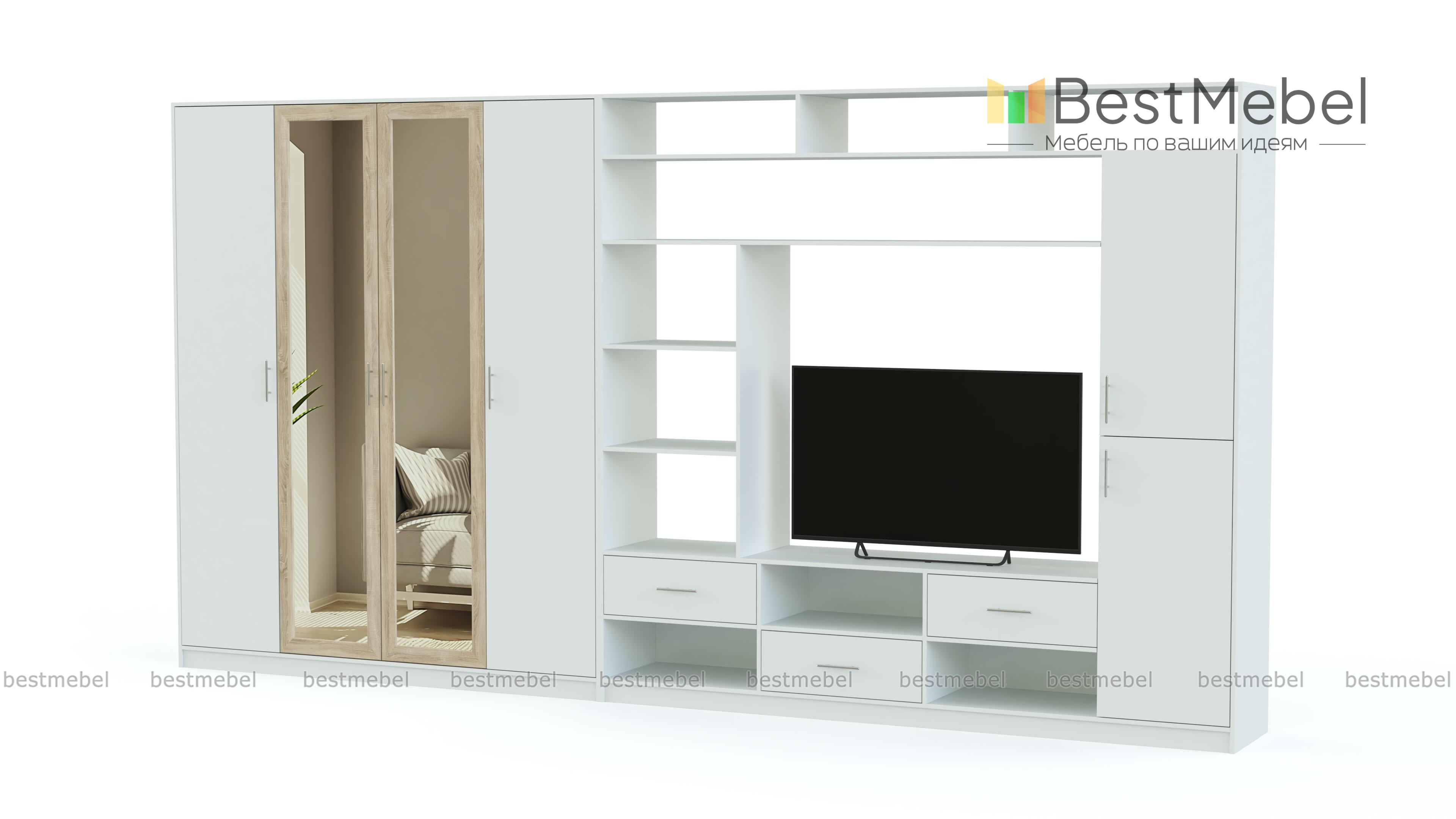 Стенка в гостиную TV-26 BMS - Фото