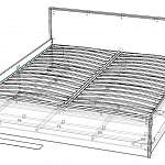 Схема сборки Кровать Валерия BMS