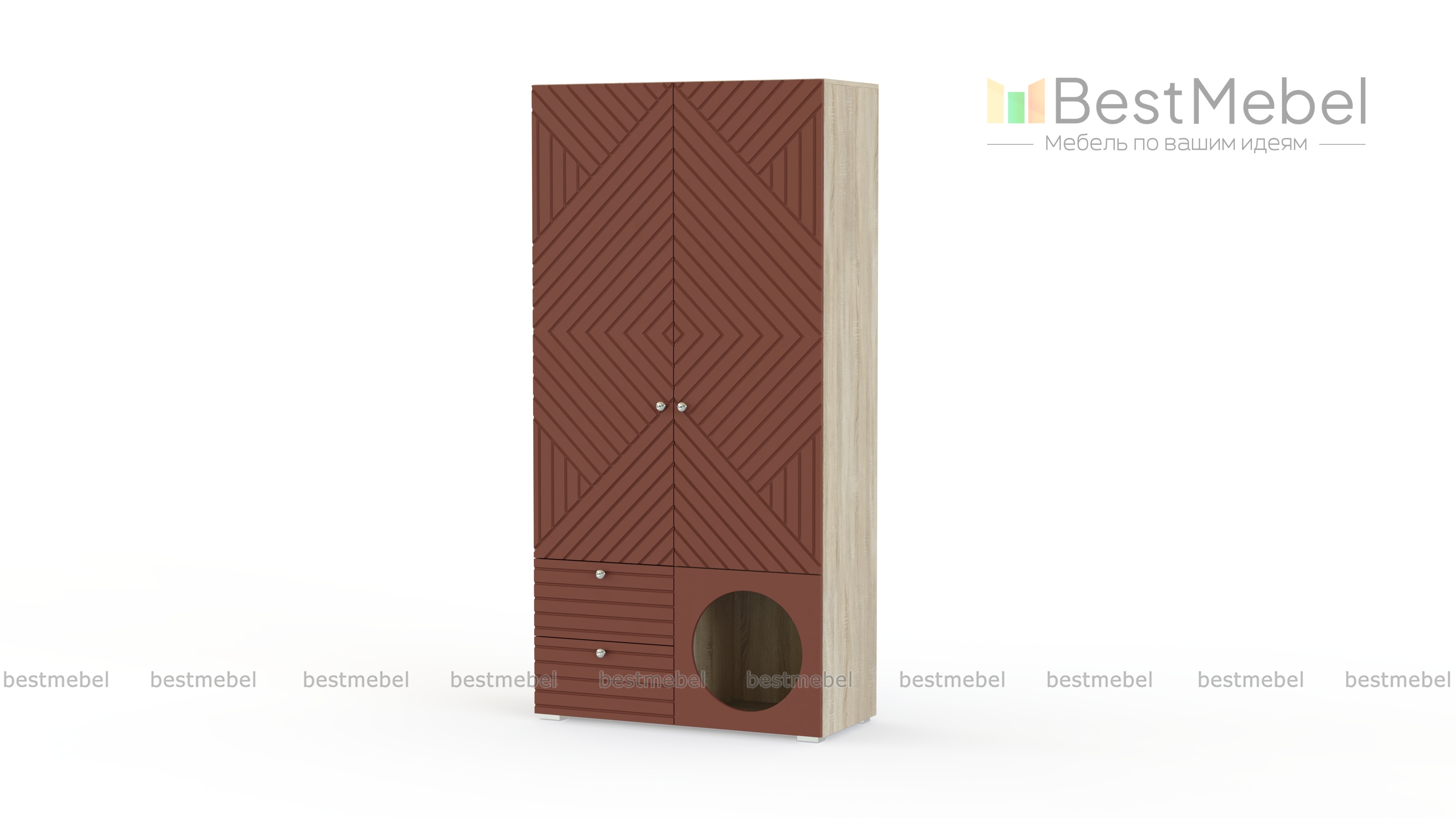 Шкаф распашной Авелин 13 BMS