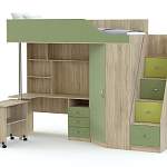 Детская кровать чердак Мерабель 1 BMS - Фото 1