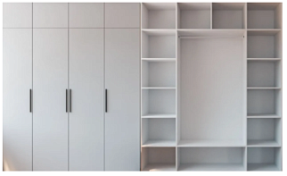Распашной шкаф Вилета 8 (1900*2600*600) (1900х2600х600)