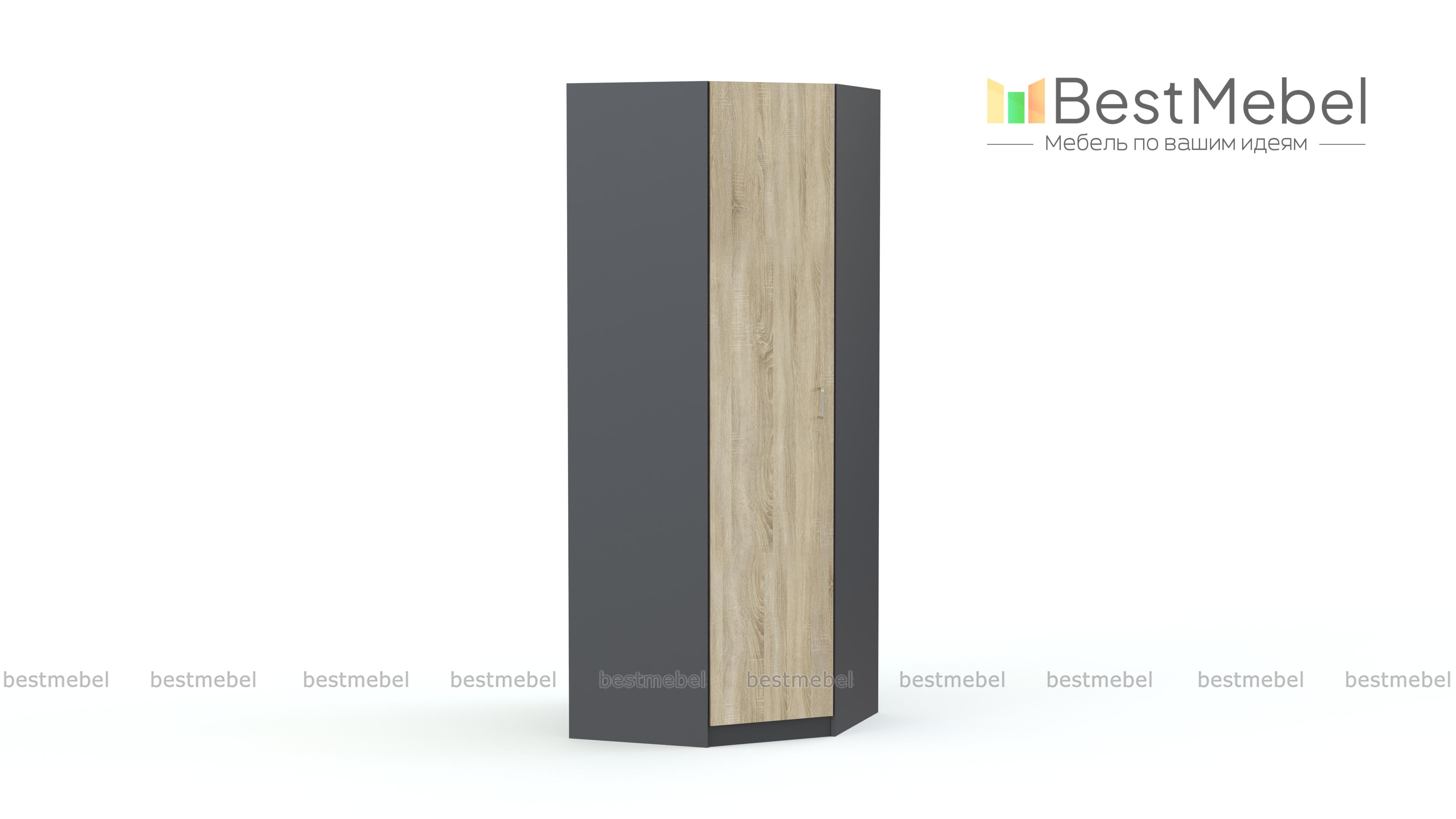 Шкаф угловой Эко 68 BMS - Фото