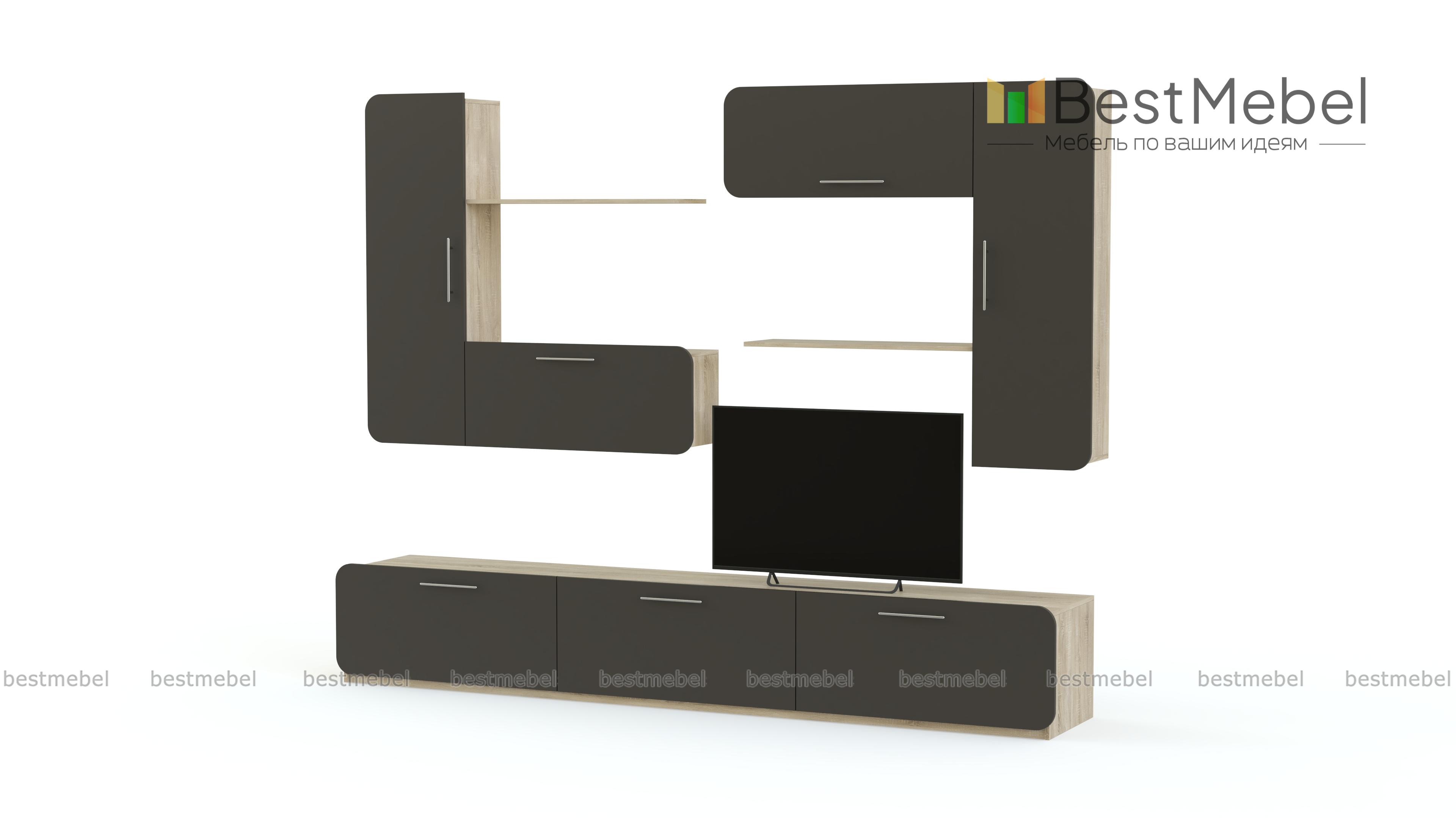 Стенка Модерно 3.1 BMS - Фото