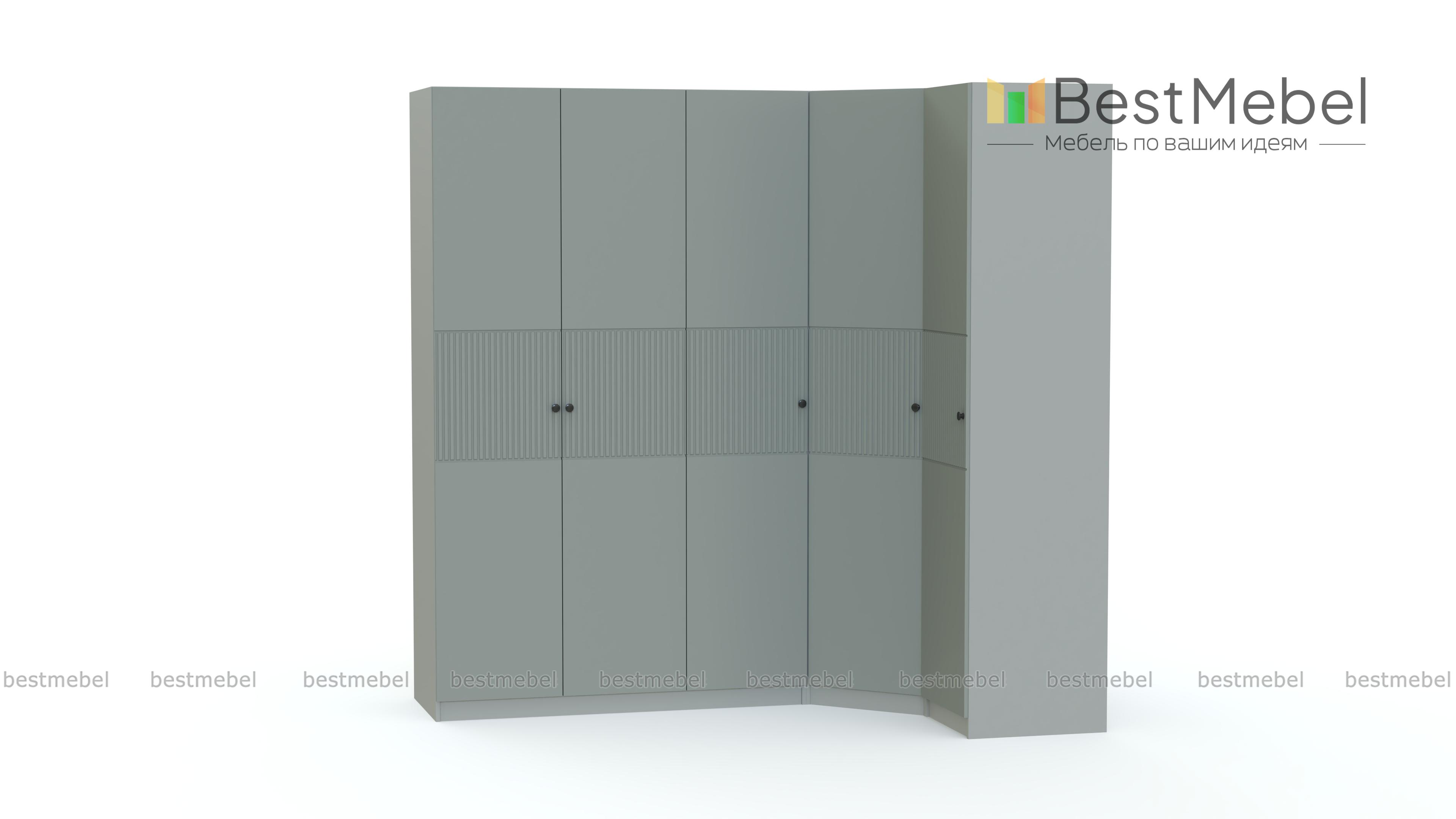 Шкаф угловой Ланс 11 BMS - Фото