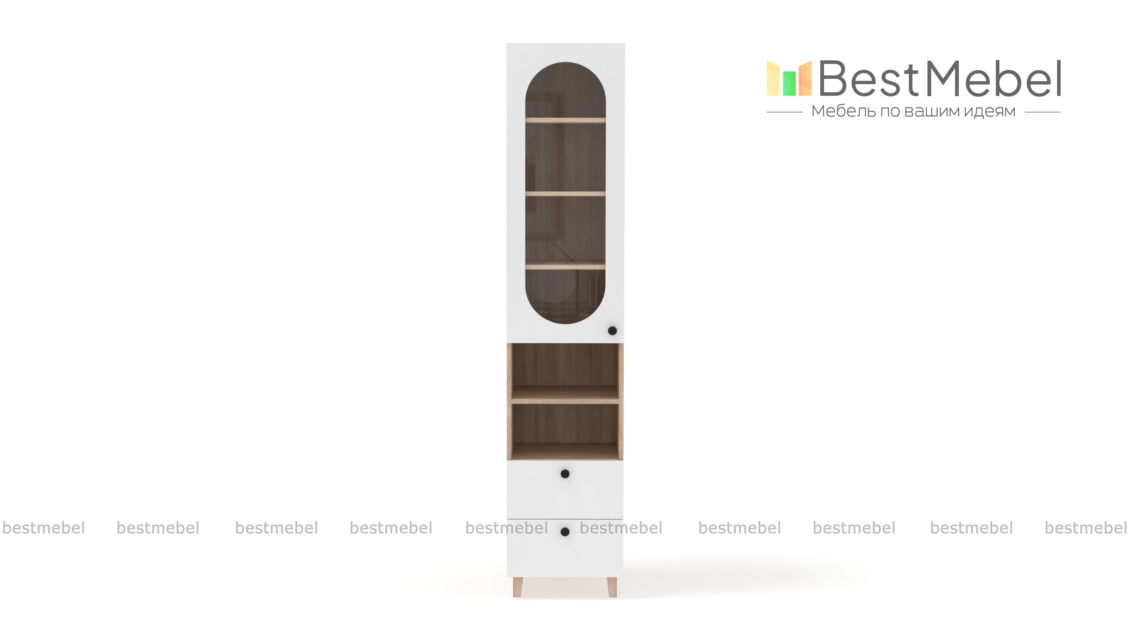 Шкаф-пенал Рене 3 BMS - Фото