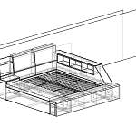 Кровать Луксора 1 BMS