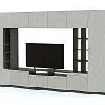 Стенка-горка Вельвет 4 Глянец BMS - Фото 6