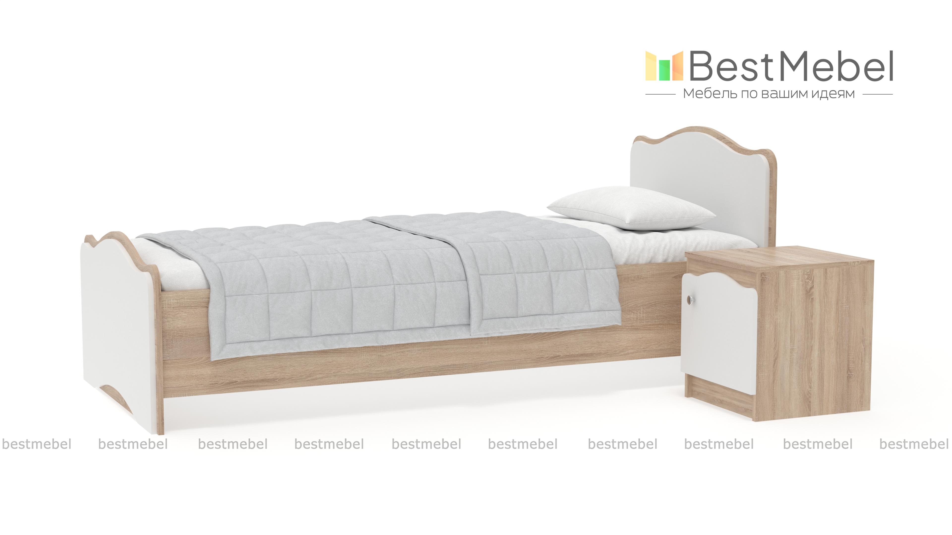 Кровать Цветы жизни BMS - Фото