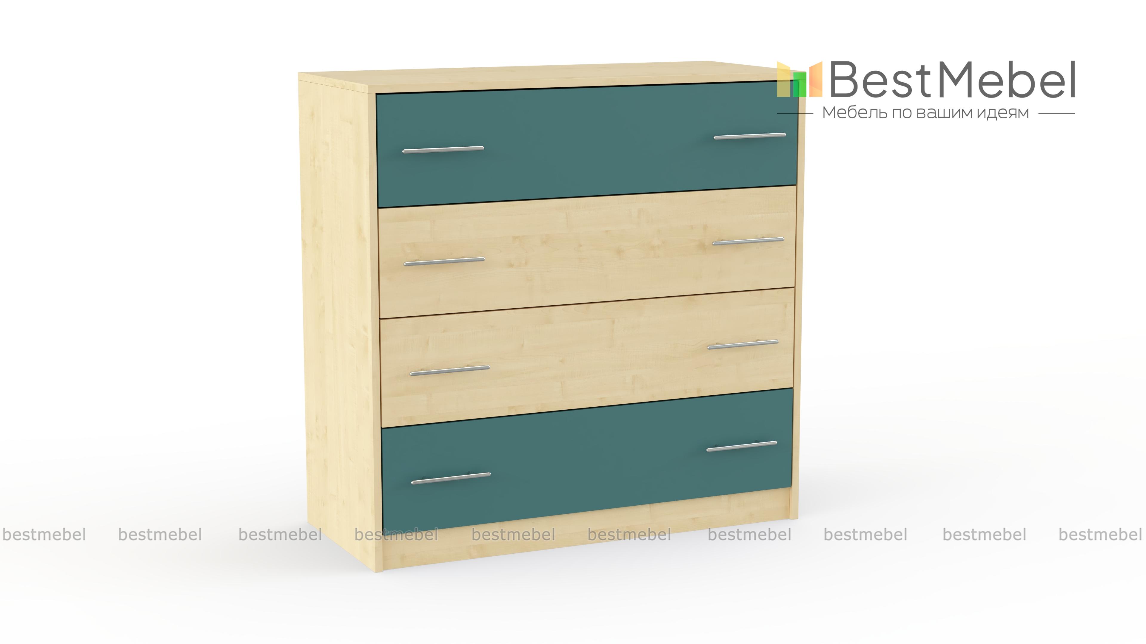 Комод  Денди 4Ш BMS - Фото