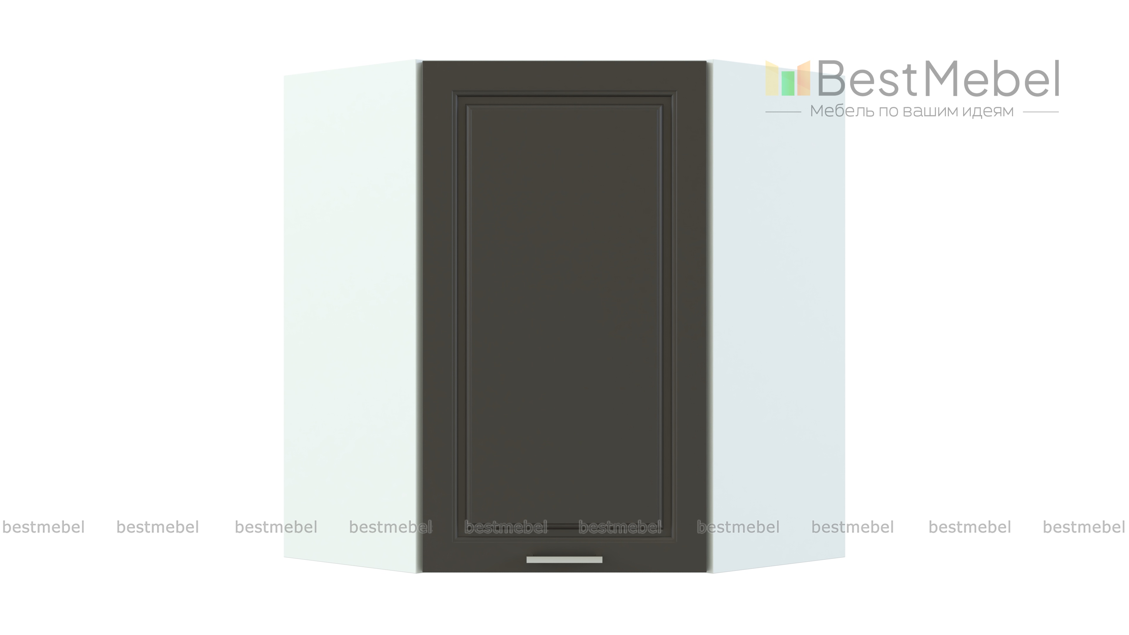 Шкаф навесной угловой Alta BMS