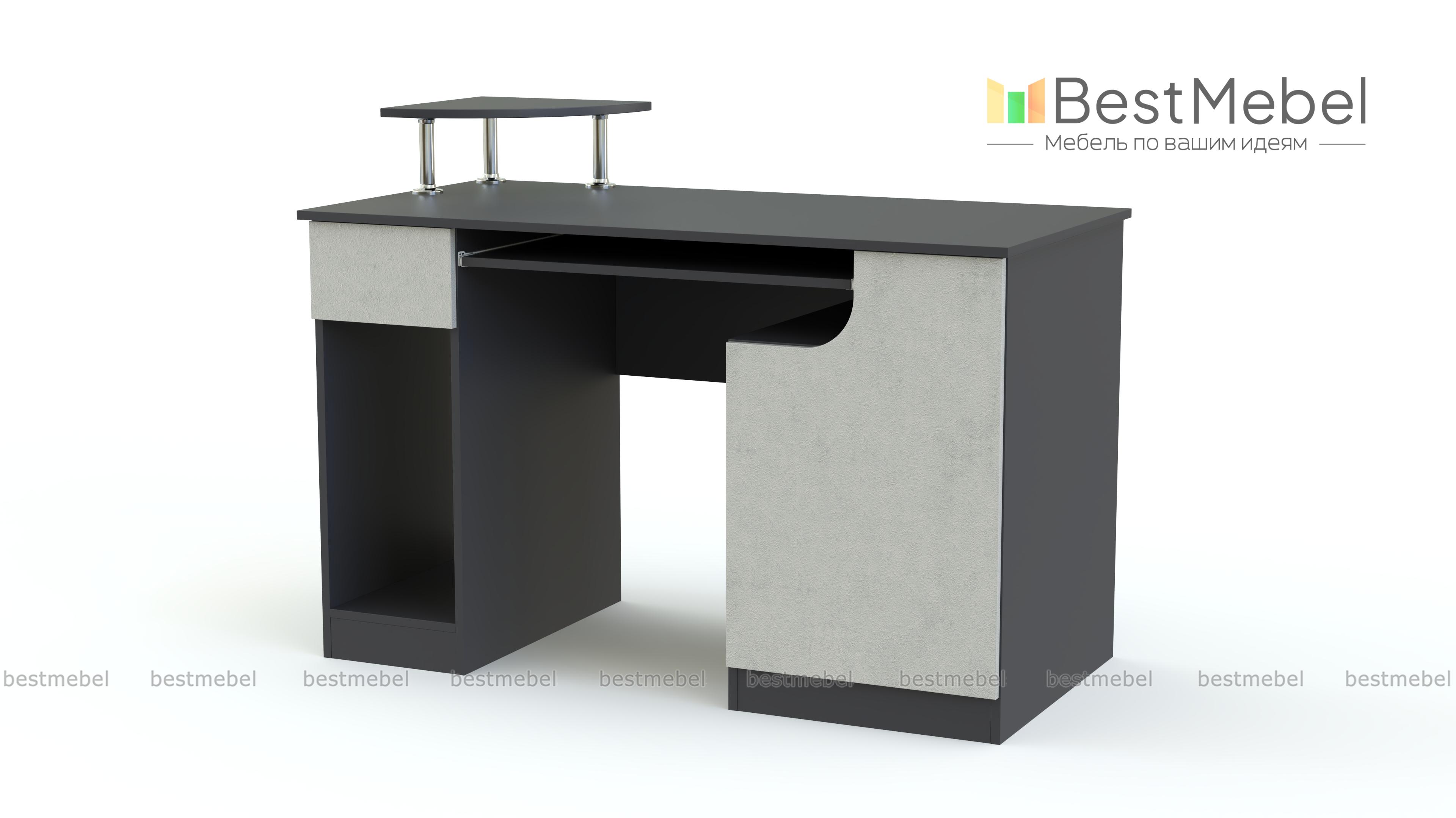 Стол компьютерный МБ-29.1 BMS - Фото