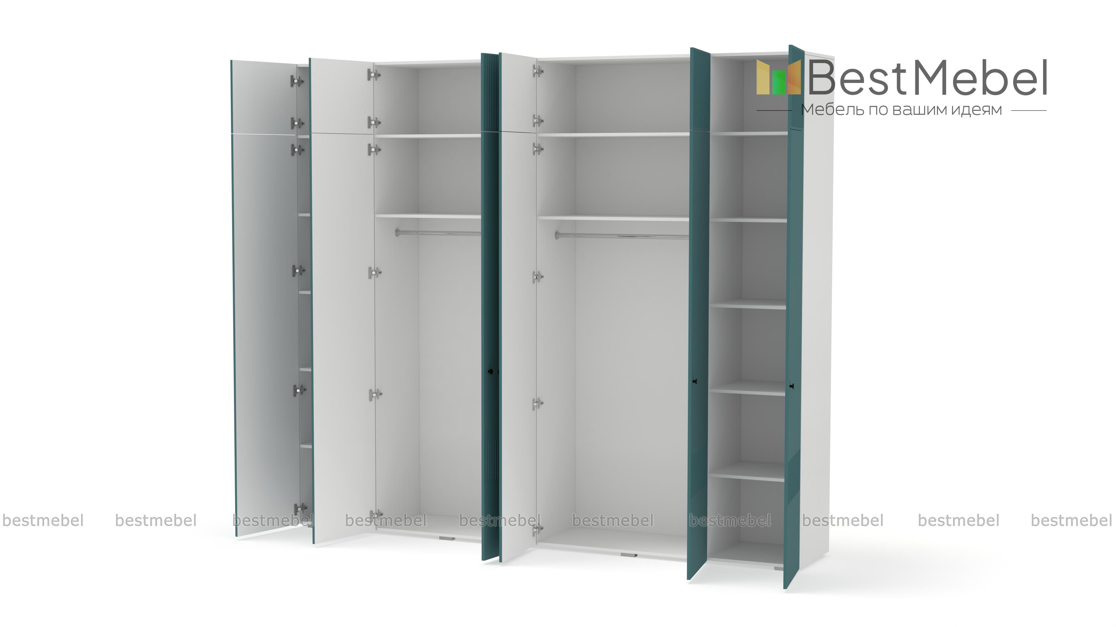 Шкаф распашной Джосс 12 BMS - Фото