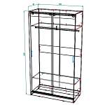 Шкаф-купе Лидер BMS (Платяной отсек (станд. 2))
